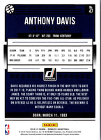 2018 Donruss Anthony Davis #47
