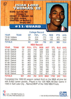 1993 Hoops Fifth Anniversary Gold Isiah Thomas #67