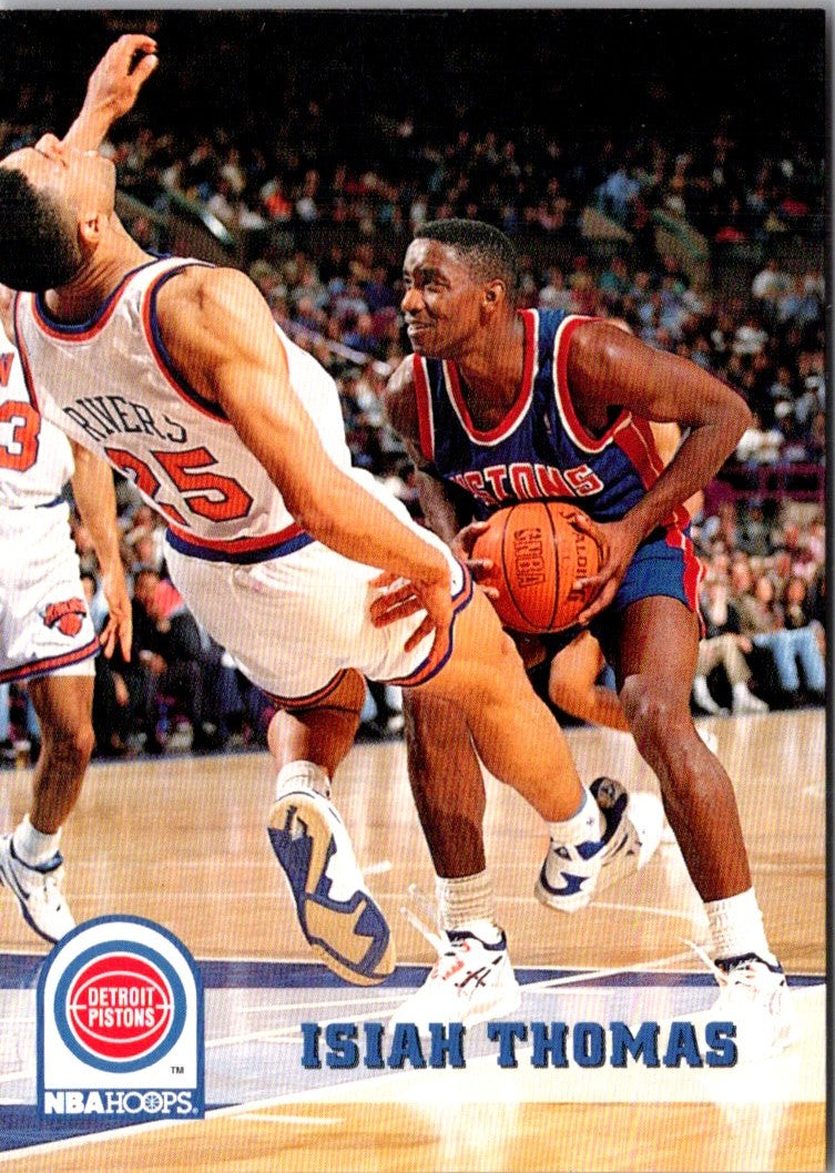1993 Hoops Fifth Anniversary Gold Isiah Thomas