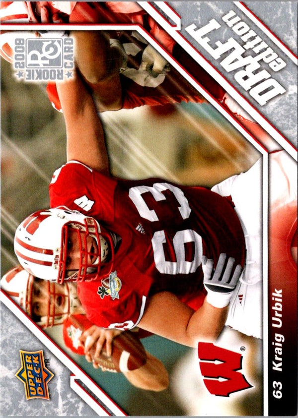 2009 Upper Deck Draft Edition Kraig Urbik #41 Rookie