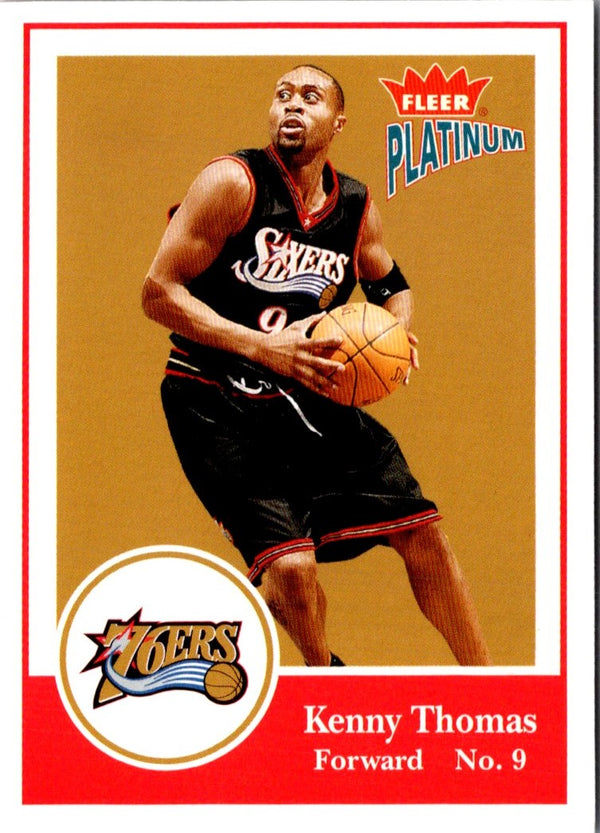 2003 Fleer Platinum Kenny Thomas #60