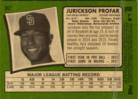 2020 Topps Heritage Jurickson Profar #347