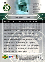 2005 Upper Deck Barry Zito #141