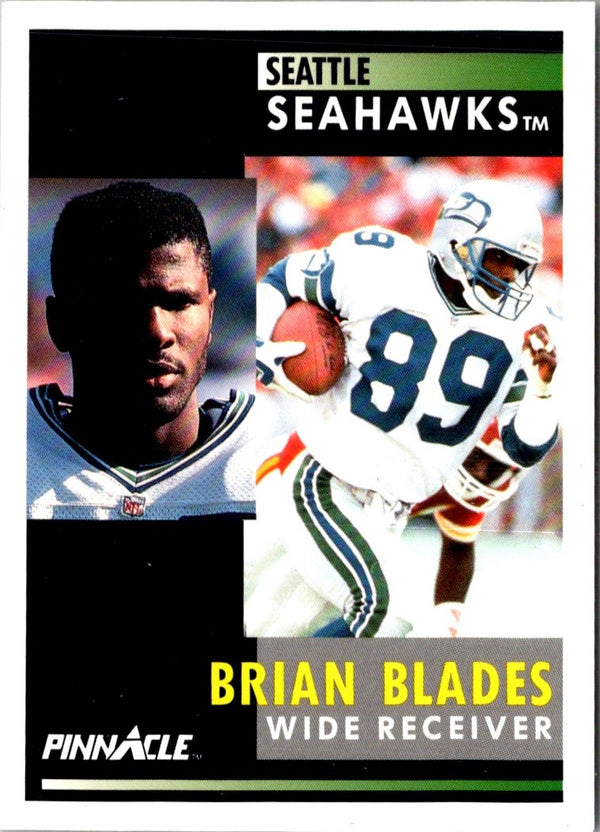 1991 Pinnacle Brian Blades #338