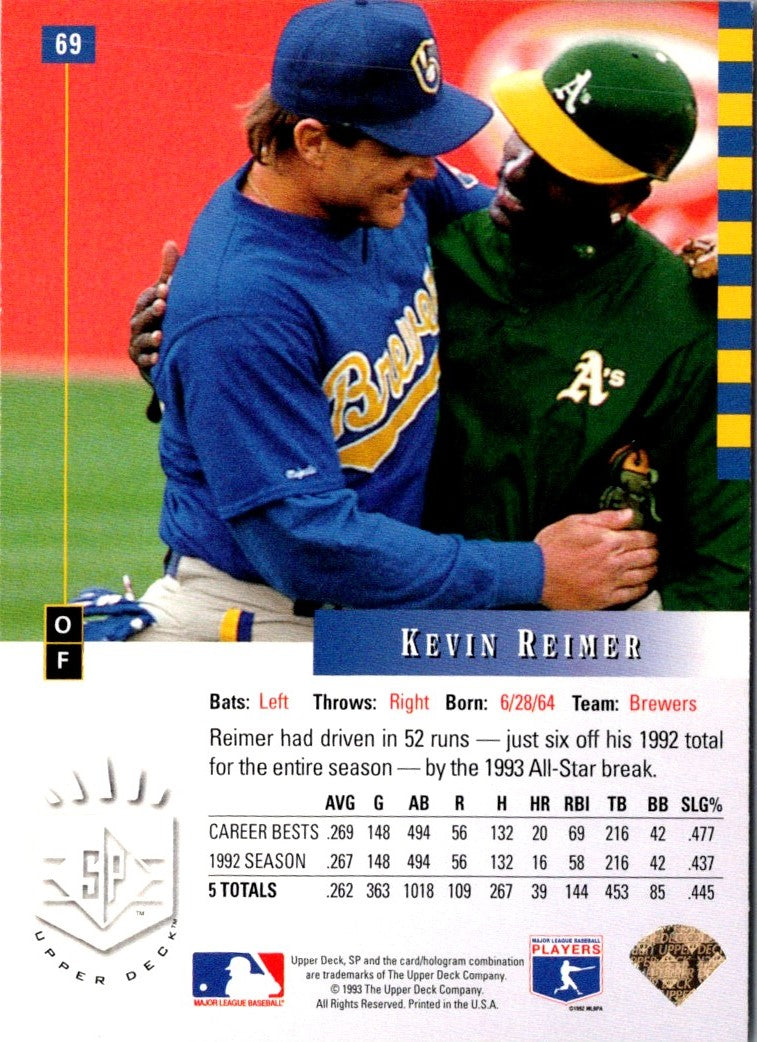 1993 SP Kevin Reimer