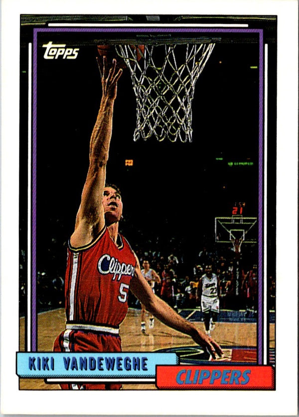 1992 Topps Kiki Vandeweghe #250