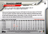 2020 Topps Opening Day Francisco Lindor #48