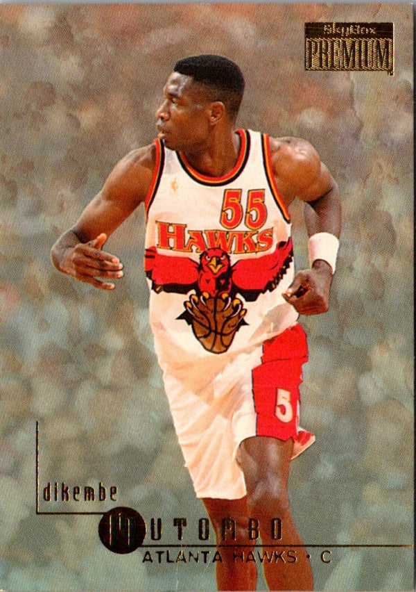 1996 SkyBox Premium Star Ruby Dikembe Mutombo #134