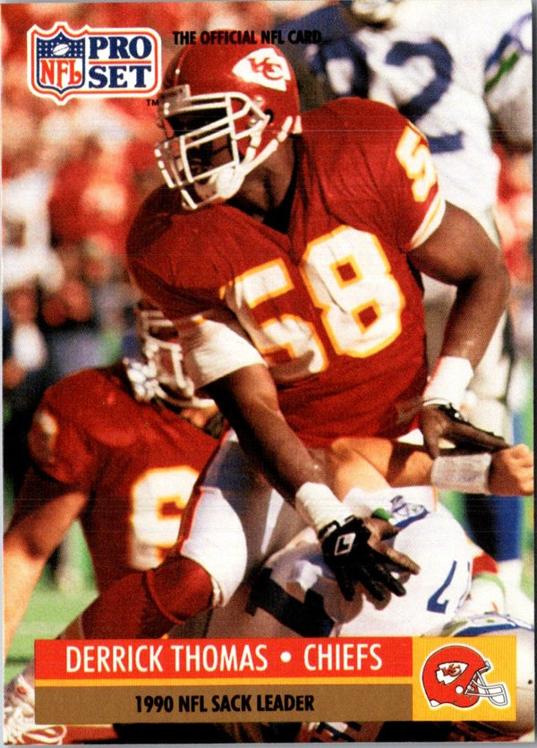 1991 Pro Set Derrick Thomas #19A