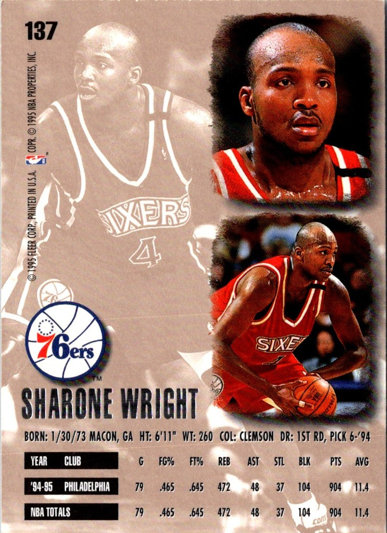 1995 Ultra Sharone Wright