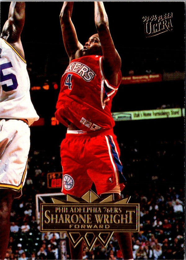 1995 Ultra Sharone Wright #137