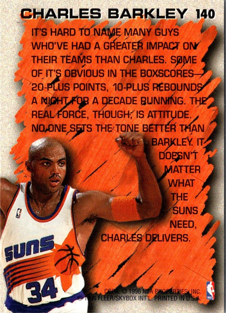 1996 Fleer European Charles Barkley