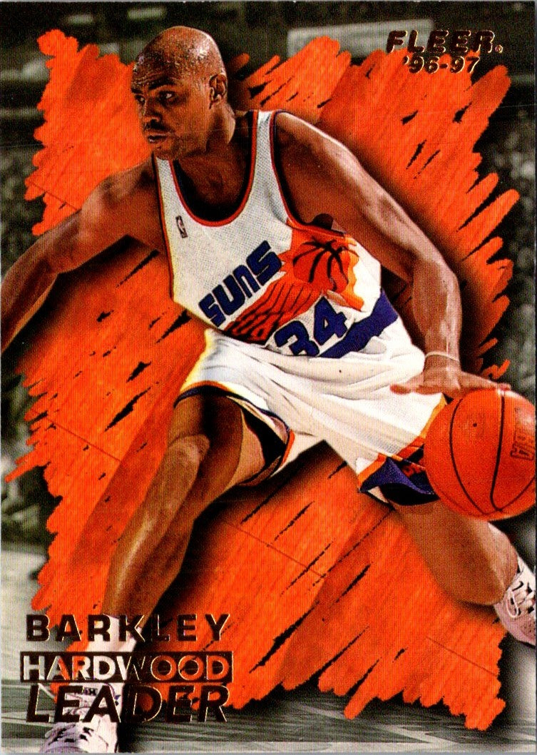 1996 Fleer European Charles Barkley