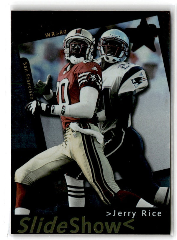 2000 Leaf Rookies & Stars SlideShow Jerry Rice #S>47 0781/1000