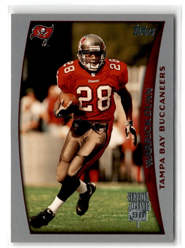 1998 Topps Season Opener Warrick Dunn #36
