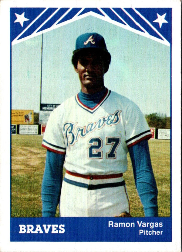 1983 TCMA Anderson Braves Ramon Vargas #19