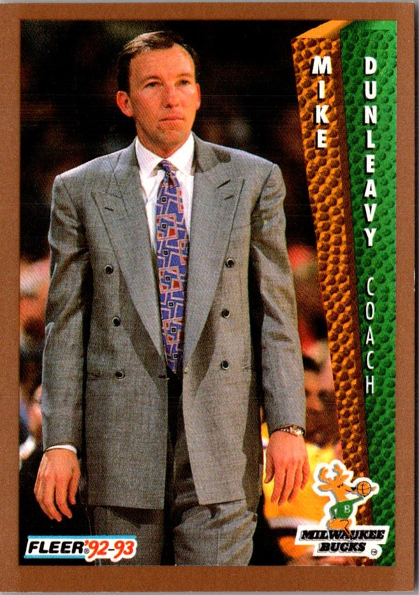 1992 Fleer Mike Dunleavy Sr. #125