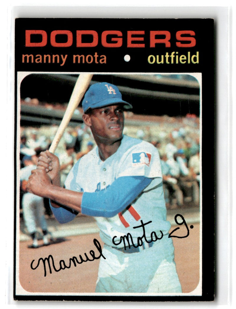 1971 Topps Manny Mota