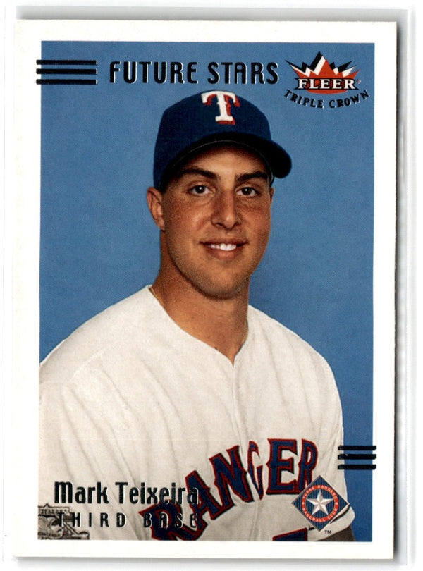 2002 Fleer Triple Crown Mark Teixeira #213