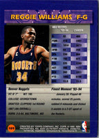 1994 Finest Reggie Williams #189