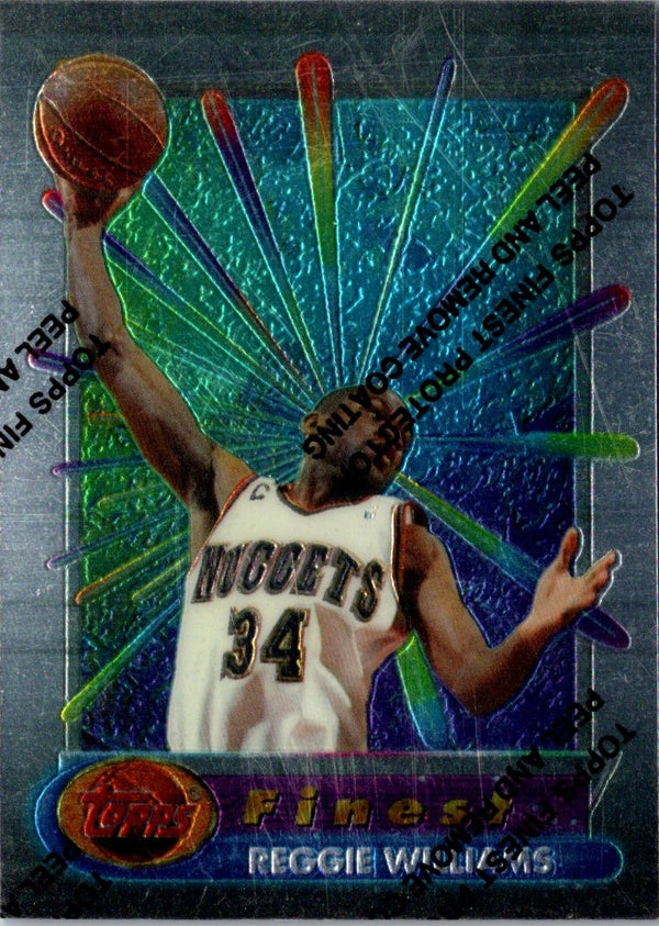 1994 Finest Reggie Williams #189