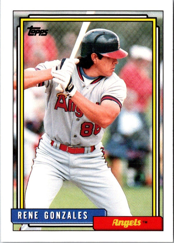 1992 Topps Traded Rene Gonzales #42T