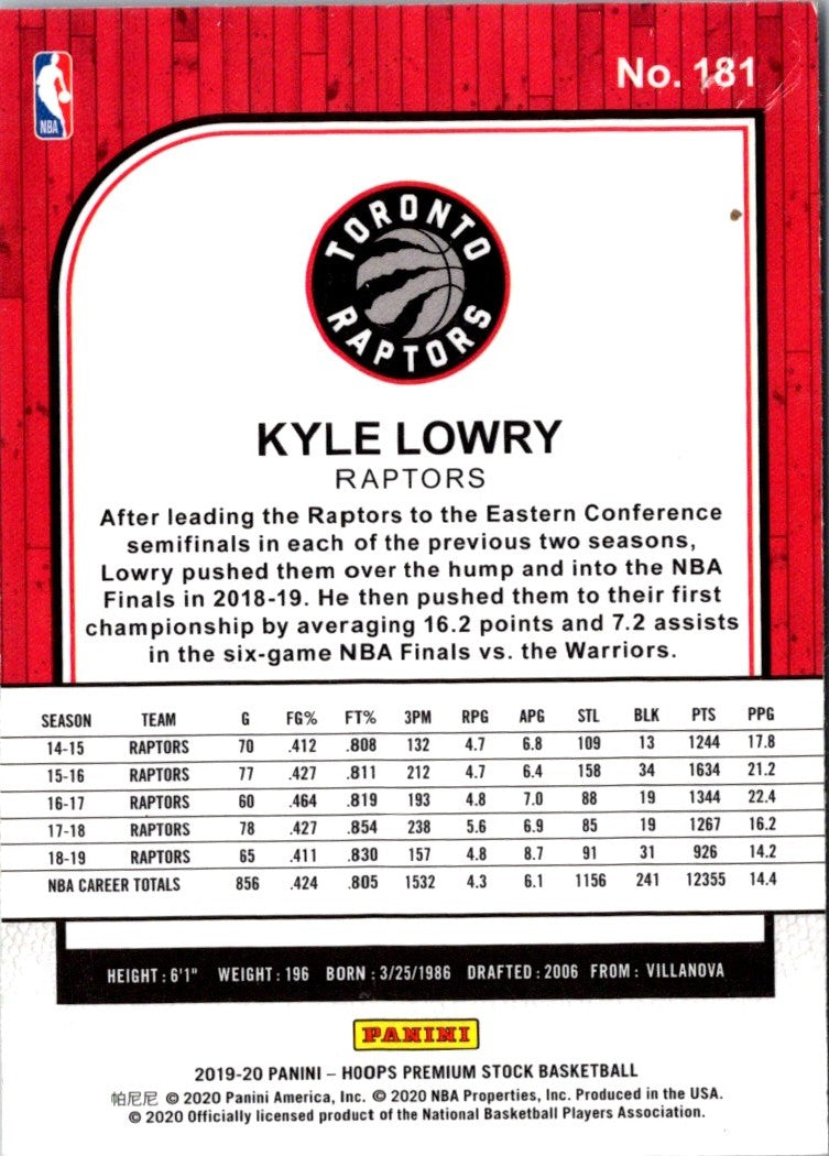 2019 Hoops Kyle Lowry