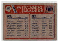 1985 Topps Dan Marino/Joe Montana #192