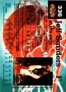 1992 Stadium Club Members Only Jeff Sanders