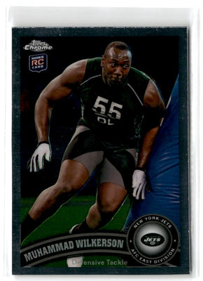 2011 Topps Chrome Muhammad Wilkerson #192 Rookie