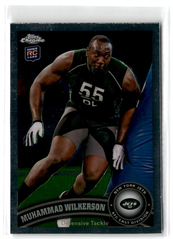 2011 Topps Chrome Muhammad Wilkerson #192 Rookie