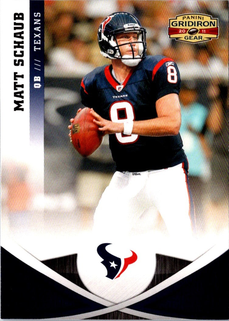 2011 Panini Gridiron Gear Matt Schaub