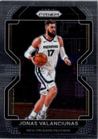 2021 Panini Prizm Blue Jonas Valanciunas #62