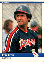 1984 Fleer Fred Lynn #525
