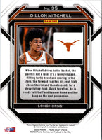 2023 Panini Prizm Draft Picks Dillon Mitchell #35