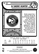 2022 Hoops Red Backs De'Andre Hunter