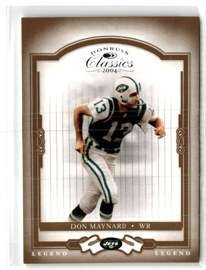 2004 Donruss Classics Don Maynard