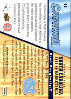 2010 Upper Deck North Carolina Brad Daugherty #45