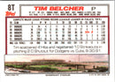 1992 Topps Traded Tim Belcher