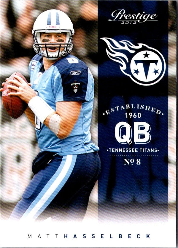 2012 Panini Prestige Matt Hasselbeck #191