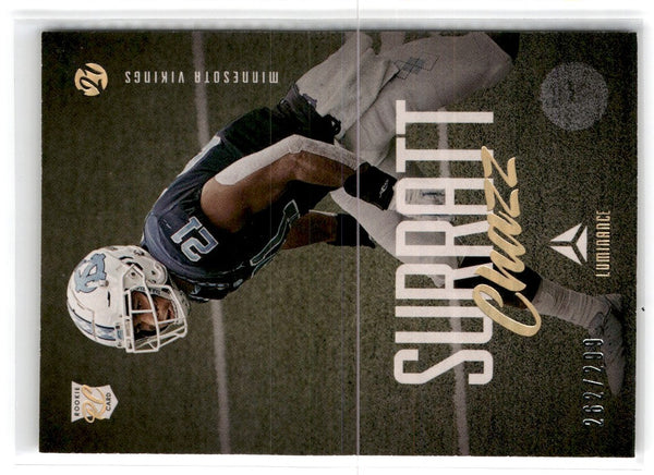 2021 Panini Luminance Gold Chazz Surratt #125 262/299