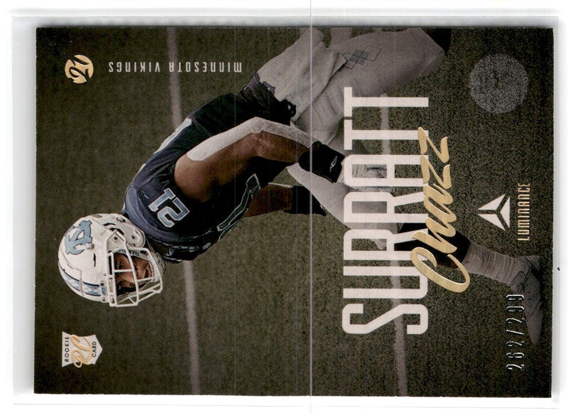 2021 Panini Luminance Gold Chazz Surratt