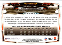 2014 Topps Chrome Terrance West #202 Rookie