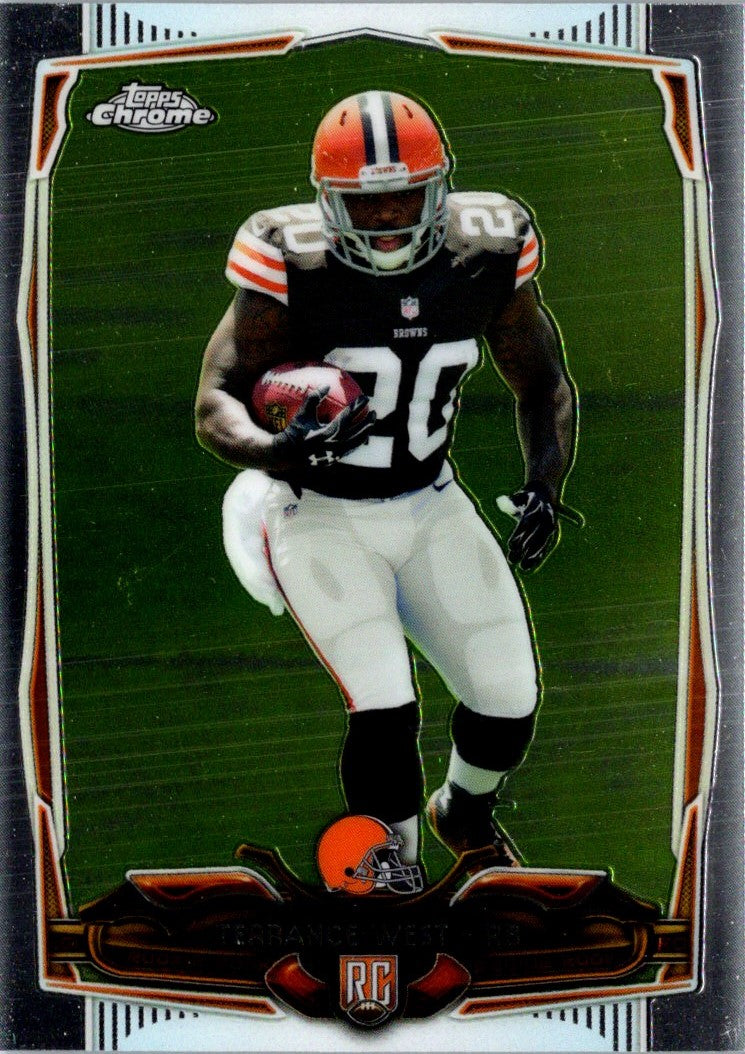 2014 Topps Chrome Terrance West