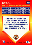 1992 Triple Play Jay Bell