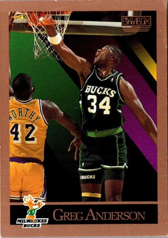 1990 SkyBox Greg Anderson #155