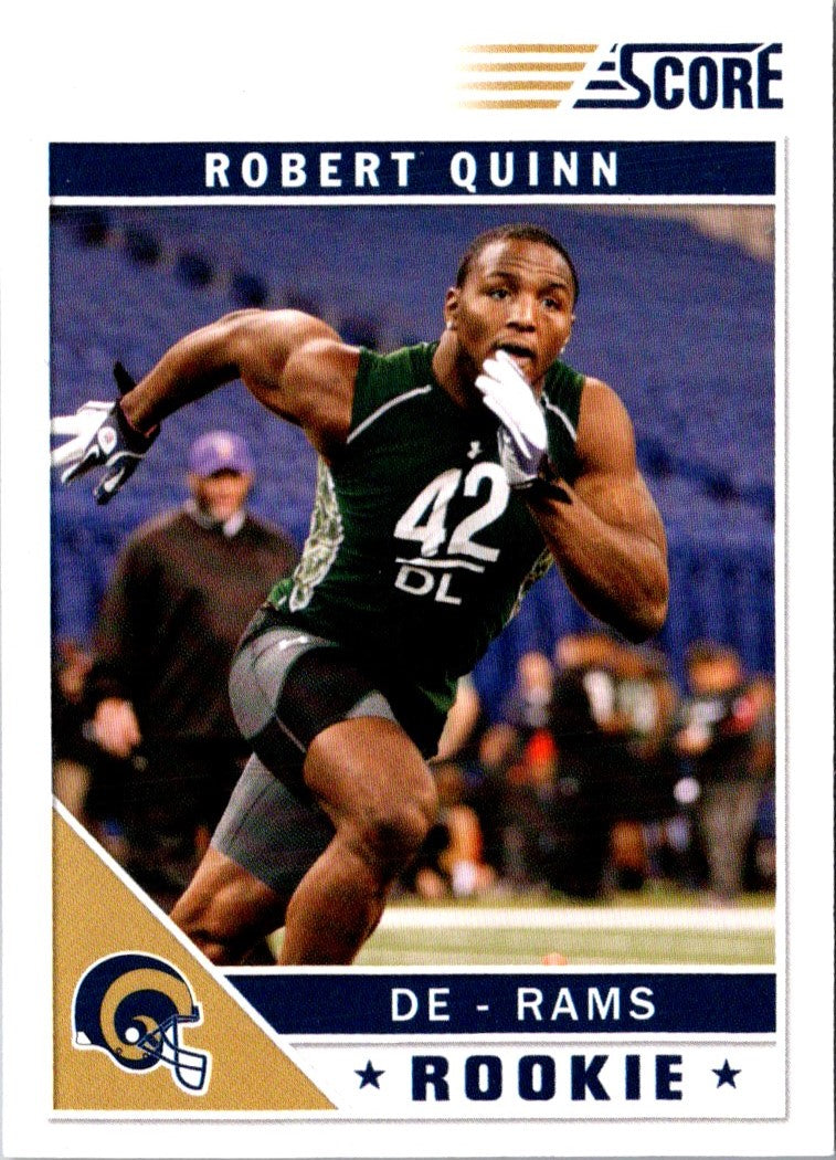 2011 Score Scorecard Robert Quinn