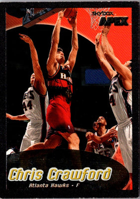 1999 SkyBox Apex Chris Crawford #80