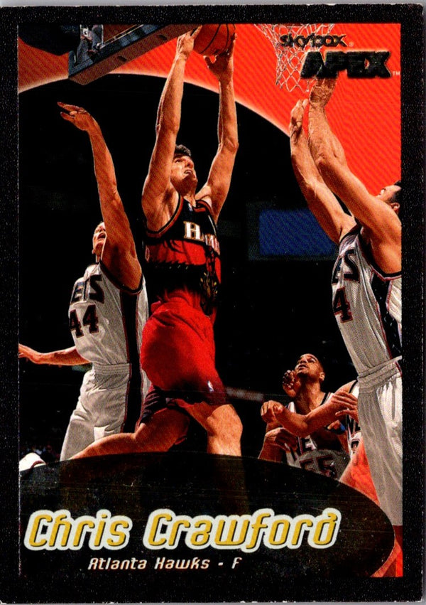 1999 SkyBox Apex Chris Crawford #80