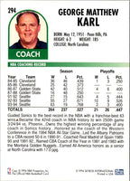 1994 Hoops George Karl #294